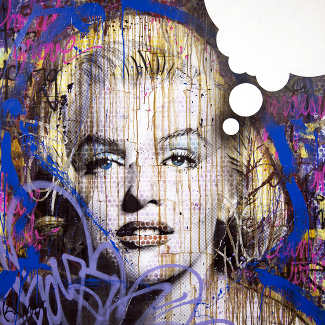 No Time To Say It.&quot; by Rene Gagnon. 30&quot; x 30&quot; print on metallic photopaper. Ed of 10 S/N. $650 (6) - gagnon-Marilyn-Monroe-Everything-To-Say.-No-Time-To-Say-It.-6