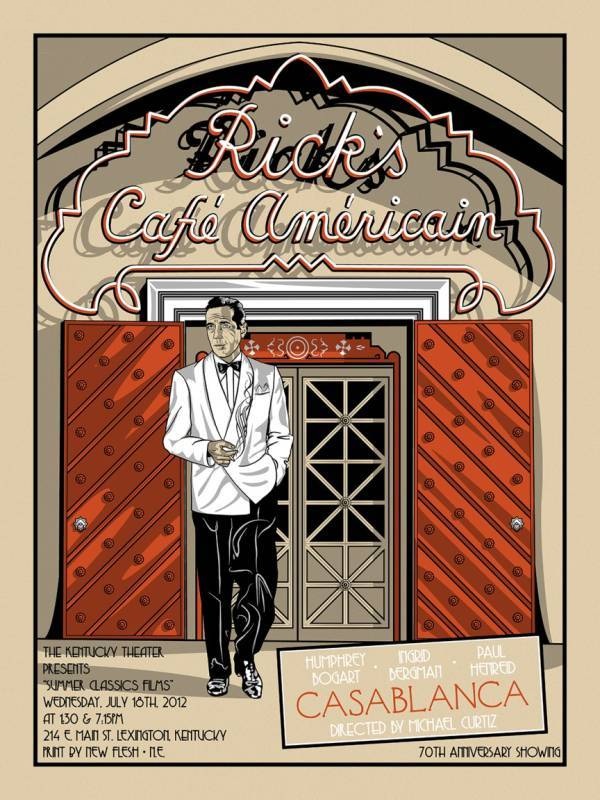 Rick s Cafe Americain Green Destiny By N E 411posters Rick s Cafe Americain Green Destiny By N E 411posters