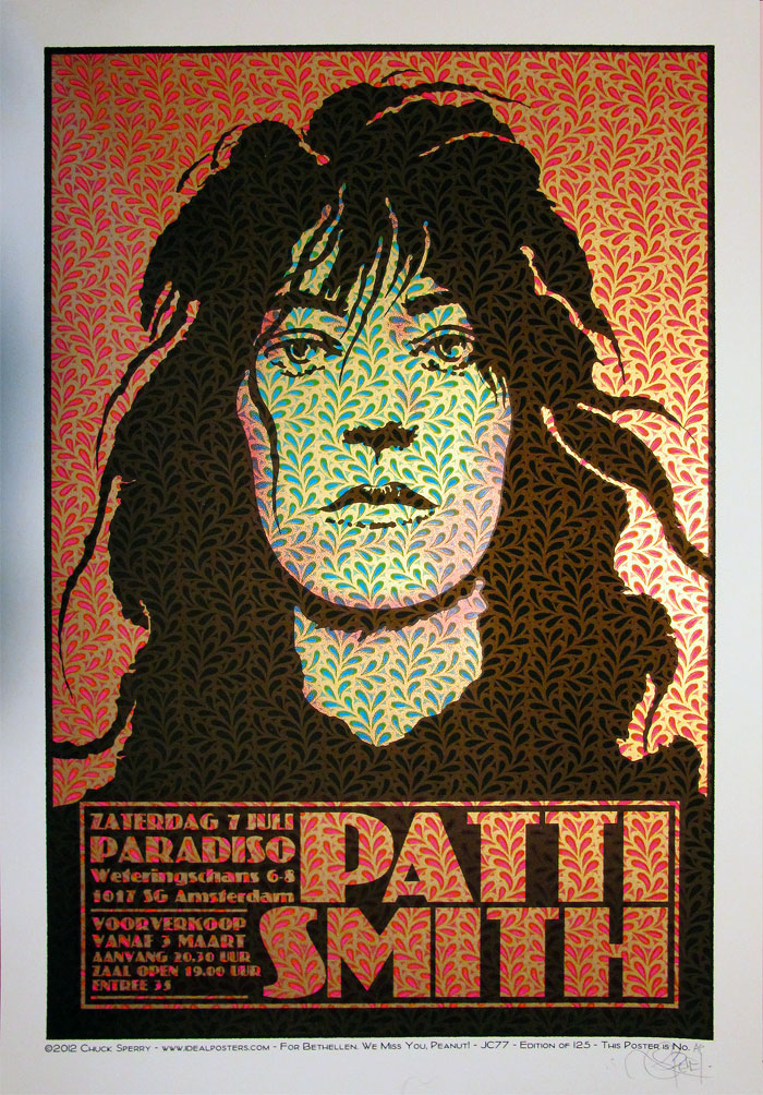 sperry Patti Smith, Paradiso Amsterdam 2012