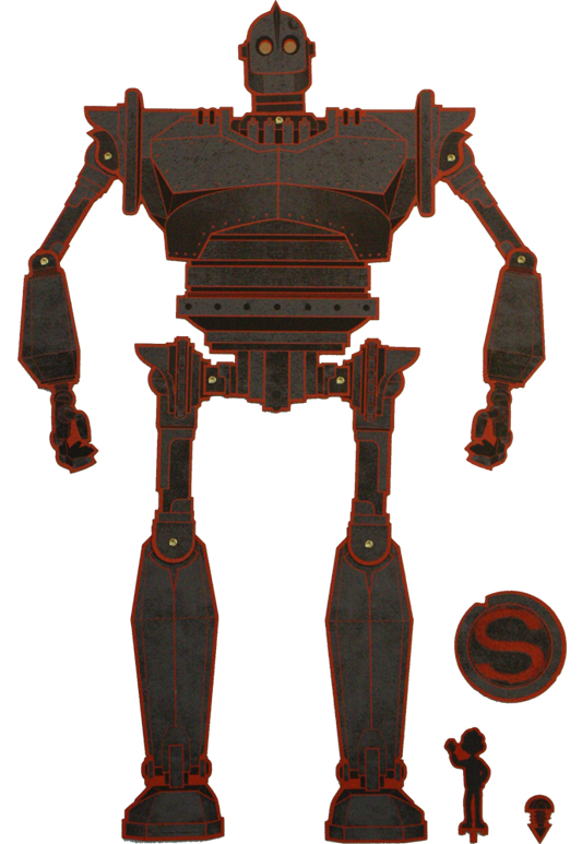 tong iron giant jointed print