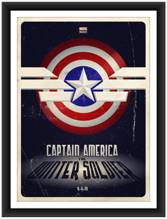 blurppy poster posse captain america 1