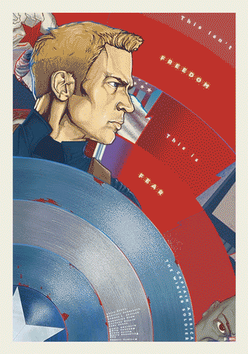 poster posse Captain America The Winter Soldier 2