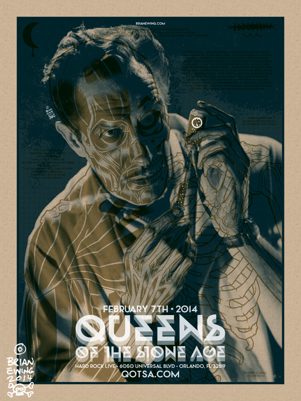 411posters | Keeping you above water with the latest ...
 Queens Of The Stone Age Poster 2014