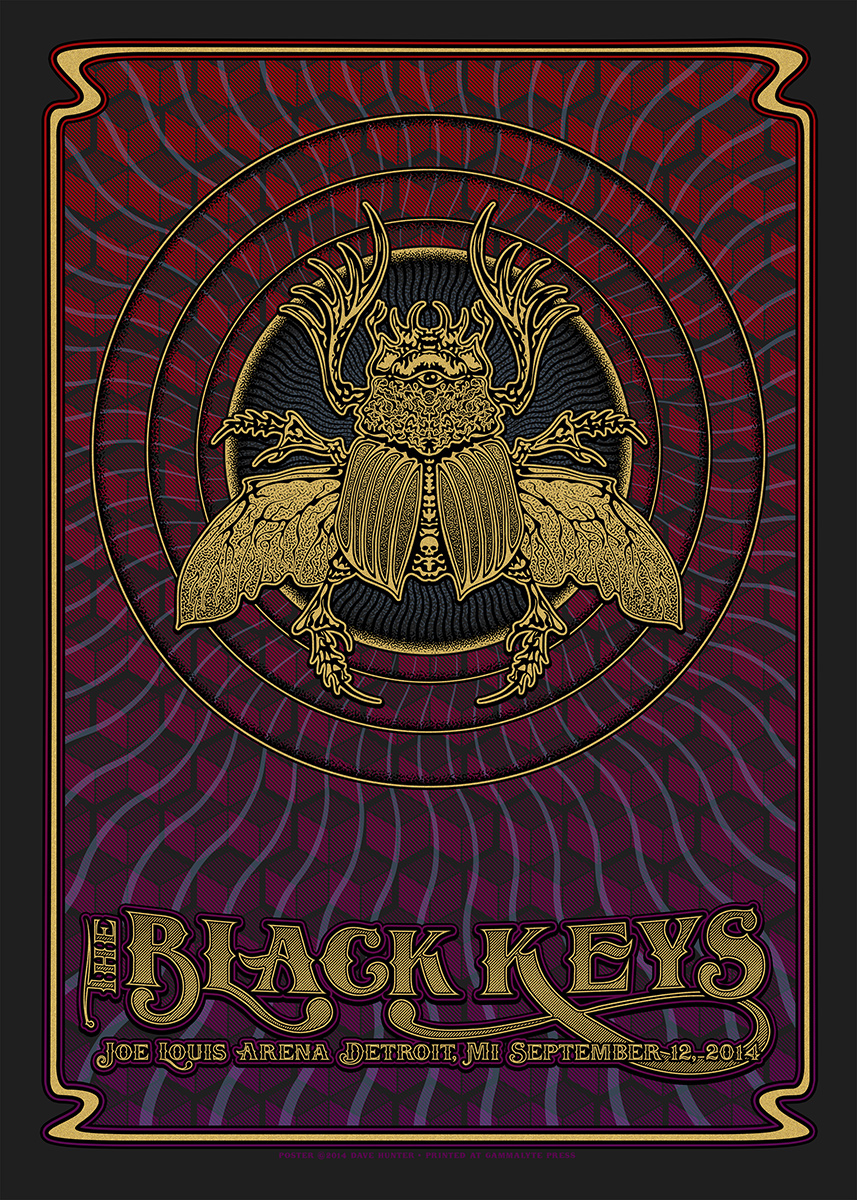 hunter The Black Keys - Detroit, MI 2014