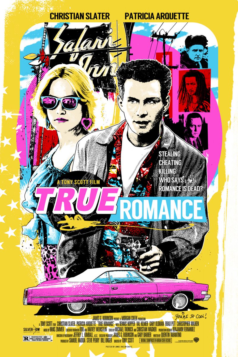 "True Romance" by James Rheem Davis.  24" x 36" 7-color Screenprint.  Ed of 200.  £40 ($53)