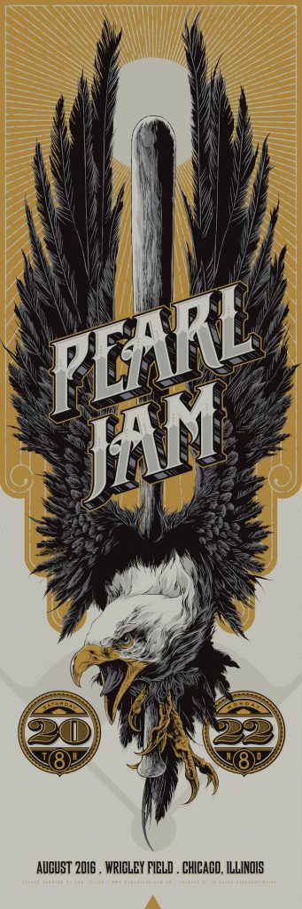Lamurdi&rsquo;s Official Blog: Pearl Jam and Dave Matthews Band gig posters